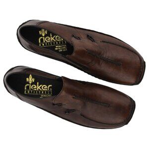 Rieker Antistress Women Brown Distressed Shoes, Size 39 EUR / 7.5 USA